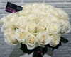 Букет из 51 белой розы