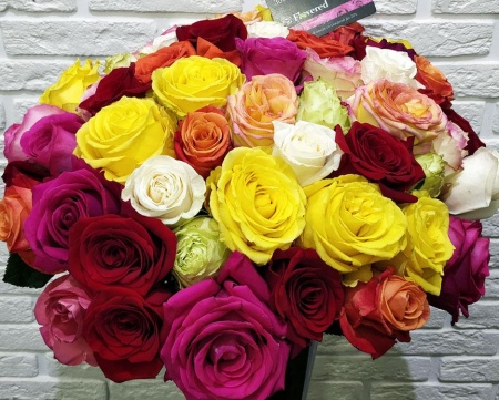 Букет из 51 Розы Микс