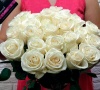 Букет из 25 белых роз Букет из 25 белых роз