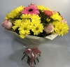 Букет из Хризантем и диантуса