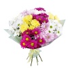 Букет "11 кустовых хризантем микс в корейской упаковке" Букет "11 кустовых хризантем микс в корейской упаковке"