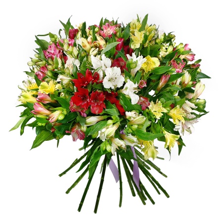 Букет "25 альстромерий микс" Букет "25 альстромерий микс"