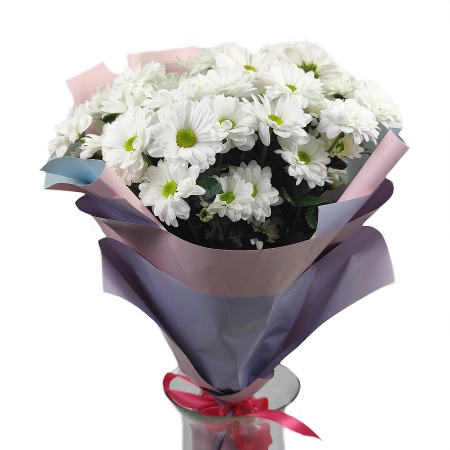 Букет "Ромашки в крафте"