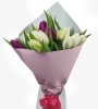 Букет "15 тюльпанов в крафте"
