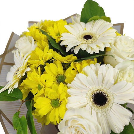 Букет Кремовый дуэт